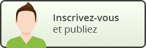 Inscrivez-vous et commencez à publier