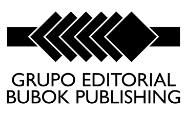 Logo grupo editorial en blanco y negro