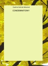 Livre CONDEMNATION!!!, auteur kennyabcd Livre CONDEMNATION!!!, auteur kennyabcd