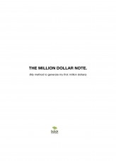 THE MILLION DOLLAR NOTE.