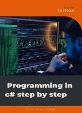 Livre Programming in c# step by step, auteur julio cesar silva taboada Livre Programming in c# step by step, auteur julio cesar silva taboada