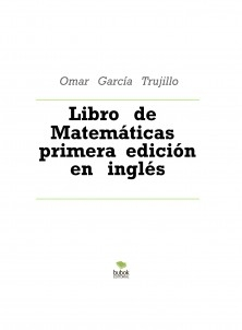 Libro de Matemáticas primera edición en inglés
